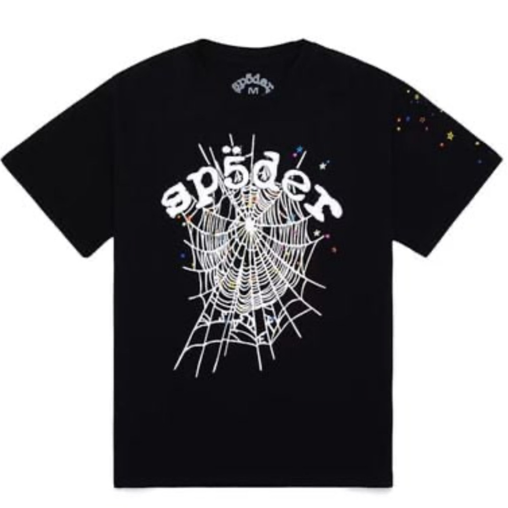 Spider Kids Black T-Shirt